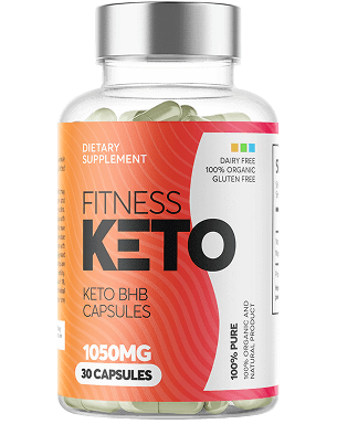 Fitness Keto BHB Capsules 1050mg bottle — 30 capsules